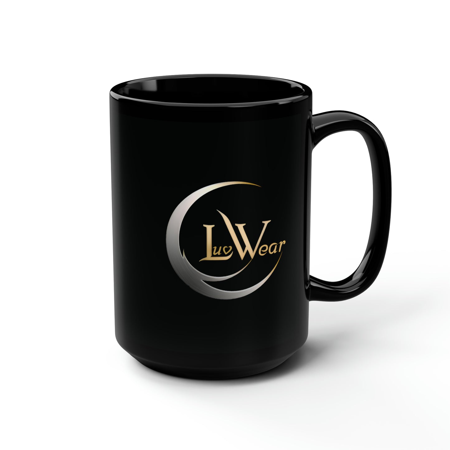 LuvWear Gold/Black Mug, 15oz