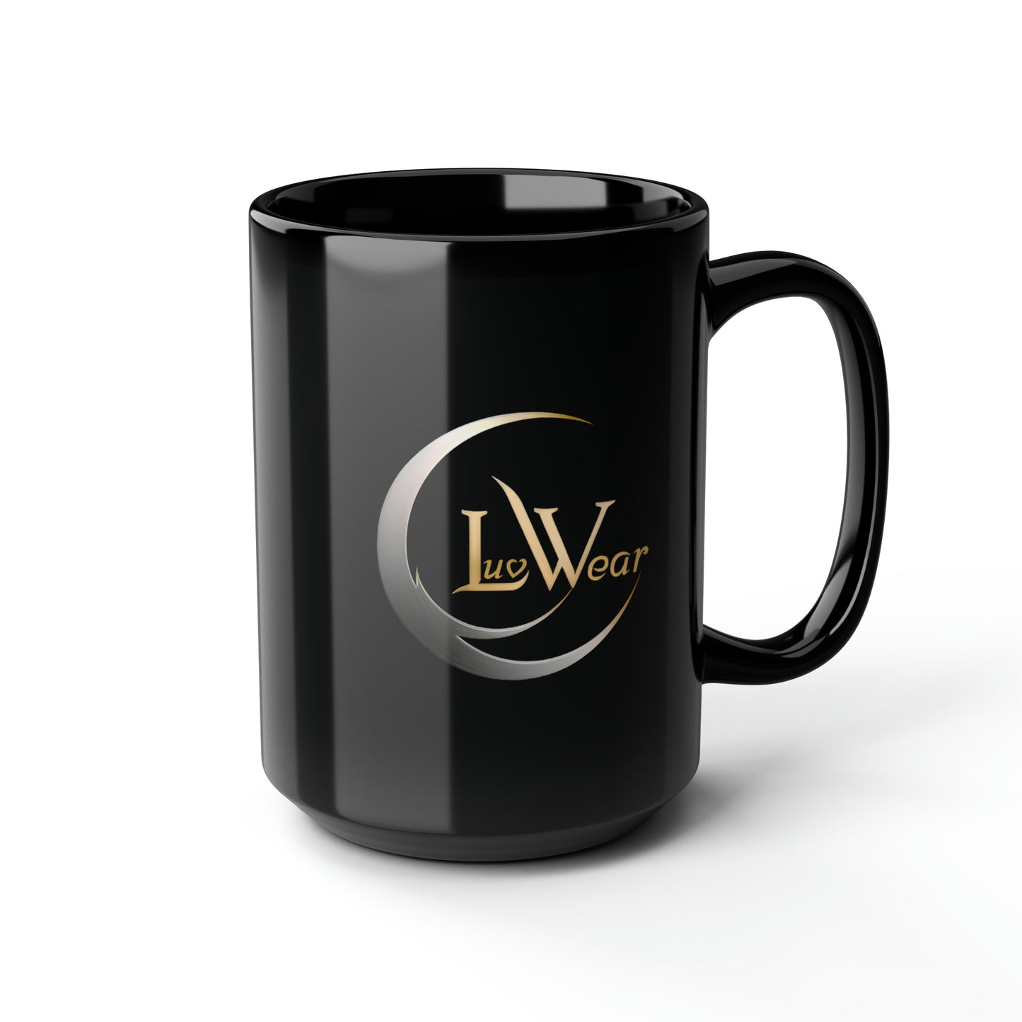 LuvWear Gold/Black Mug, 15oz